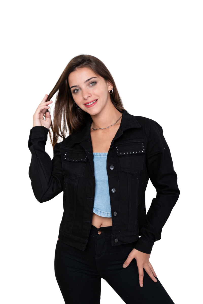 ART YAIZA CAMPERA STRAS